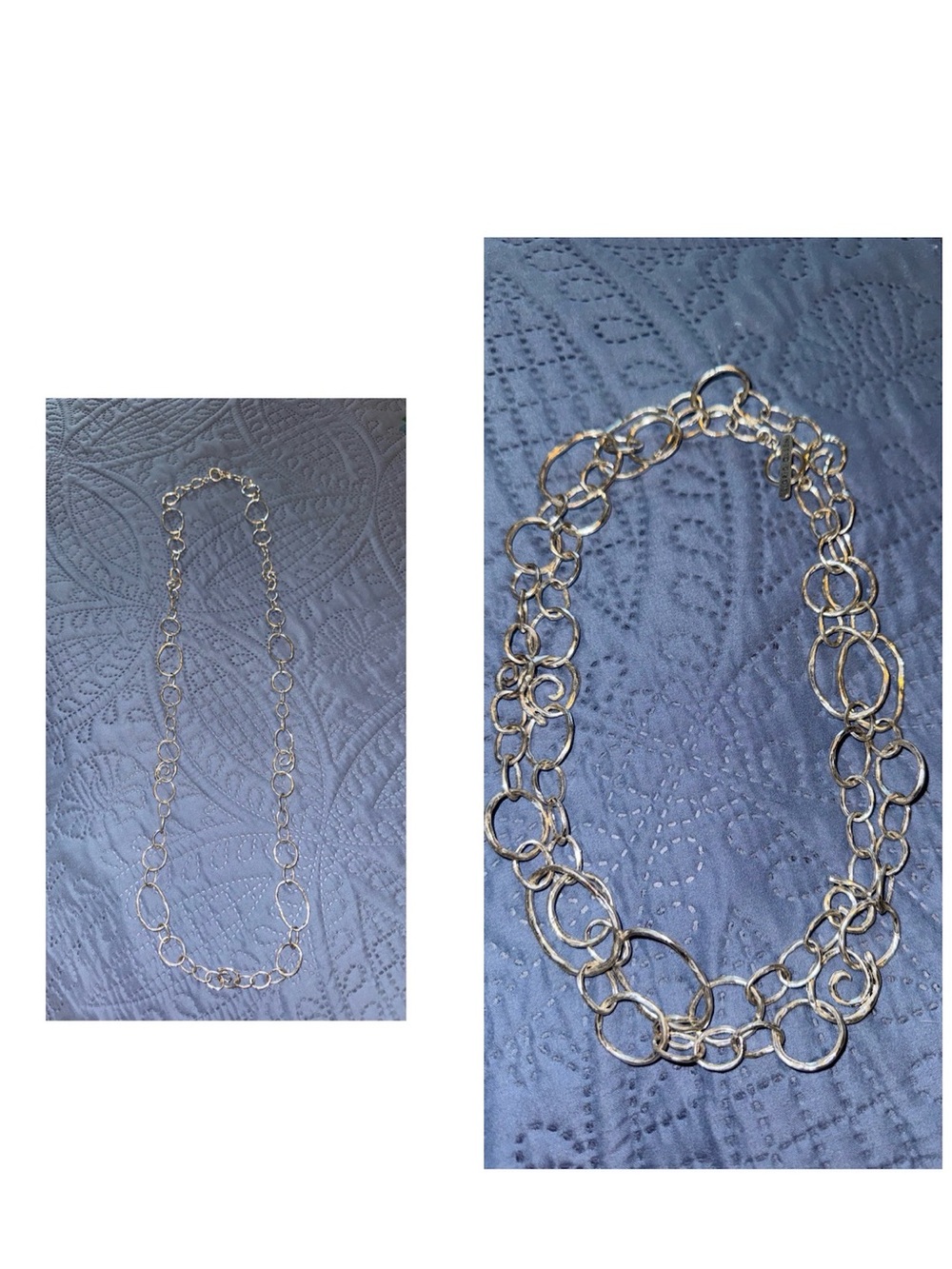 Sigrid Olsen Silver Linked Open-Loop Necklace